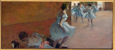 階段を上る踊り子たち エドガー・ドガ（1834-1917）の絵画