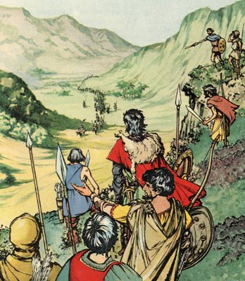 大胆不敵なウェールズの戦士