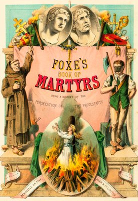 キツネの殉教者の書 タイトルペー