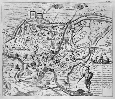 古代ローマの地図 作 英語学校