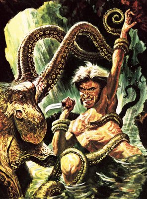 悪魔の魚との戦い 作 英語学校