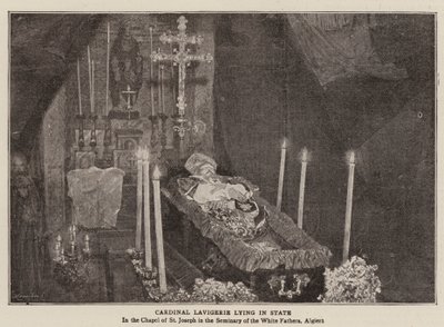 州で横になっている枢機卿ラビジェ