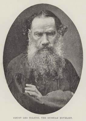ロシアの小説家 レオトルストイを