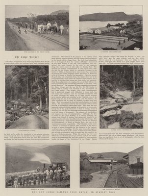 マタディからスタンレープールまでの新しいコンゴ鉄道