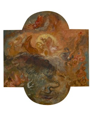Apollo Slays Python | アートプリント
