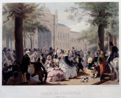 シャンゼリゼ通りのインダストリアル・パレ 現在のパリのピートと