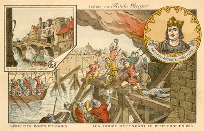 ヴァイキングからプチポンを守る12世