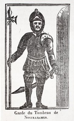ノストラダムスの墓を守る