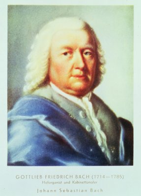 ヨハン・セバスチャン・バッハの肖像（1685-1750）