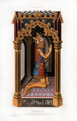 エドワード3世、c1355、1843年。