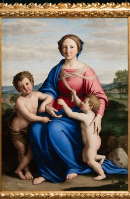 聖母マリア様 イタリア 壁掛け 置飾り物 マリア様 幼子イエス様