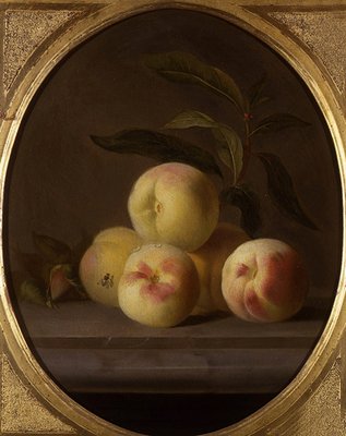 最高級のスーパー ハエのいる果物の静物画（油彩・キャンバス） 絵画