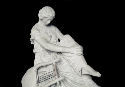 西洋美術　樹脂彫刻　ジェームズ・プラディエ　SAPPHO　C　4763A 西洋美術 樹脂彫刻 ジェームズ・プラディエ SAPPHO C 4763A