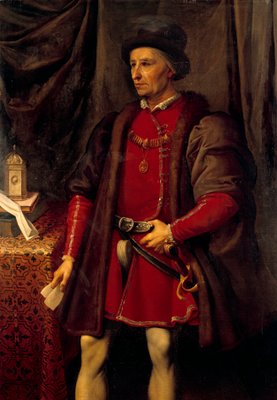 虹のある風景 ダービーのジョセフ・ライト（1734-1797）による