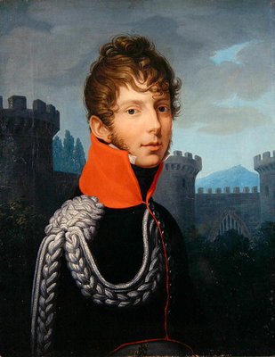 ヴィルヘルム・フリードリヒ・エルンスト・フォン・ダルヴィーク・ツー・シャウエンブルク 1810年頃（油彩・キャンバス）