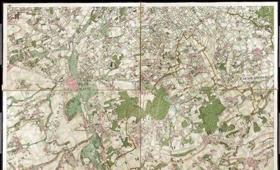 Aelst Ou Alostの地図 アールスト ベル