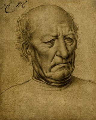 老人男性の肖像画 レオナルド ダ 老人男性の肖像画 レオナルド ダ