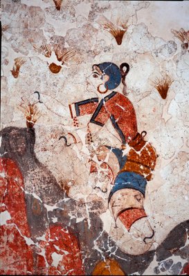 The Wall-Paintings of Thera サントリーニ島 アクロティリ遺跡