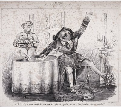 ああ！！！詩人の人生には呪いがあり、墓には呪いがある