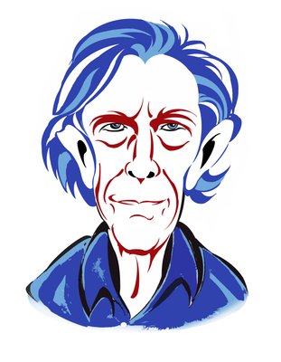 ジョンケージ 色の似顔絵 ジョンケージ 色の似顔絵