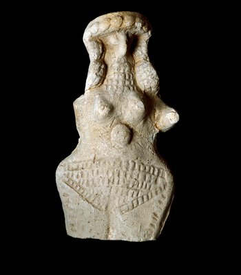 シュメール発掘品　ブラックストーン彫刻　紀元前2500年　メソポタミア シュメール発掘品 ブラックストーン彫刻 紀元前2500年