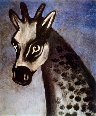 キリン 1905年頃 絵画
