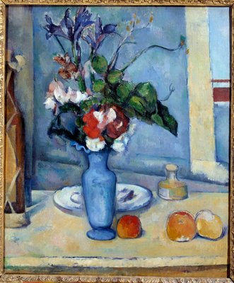 Le vase bleu ポール・セザンヌ（1839-1906）の絵画 1885年