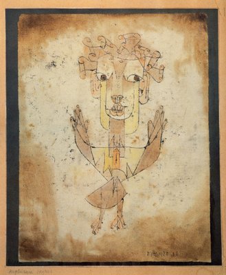 Paul Klee、Fenster、希少な画集より、新品額装付 Paul_Klee_-
