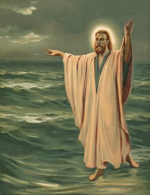 海の上を歩くキリスト 海の上を歩くキリスト