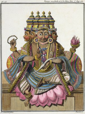みるく【上級呪物】インド神話・宇宙の創造神『ブラフマー』様が宿るペンダント