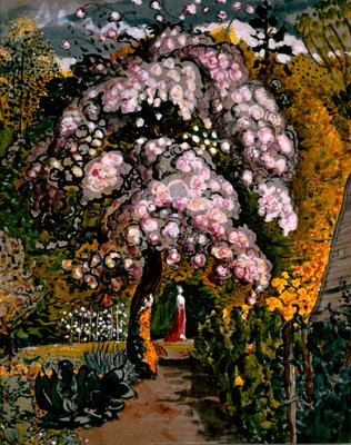 サミュエル・パーマーの「ショアーハム・ガーデンにて