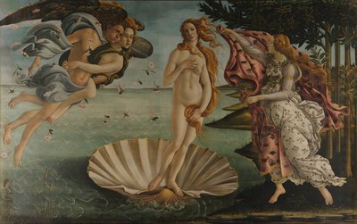 金星の誕生 作： Sandro Botticelli