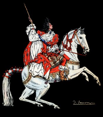 フランス王ルイ14世 1638 1715 の乗