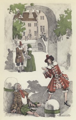 Voltaires Candideのイラスト