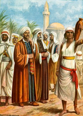 アラブ人 男性と女性のベドウィン