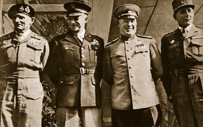 1945年6月5日 モンゴメリー元帥 ア