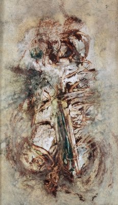 アクリル画 無題 40 絵画○2016年頃 題名不明 一輪社 麻布にアクリル画 21117