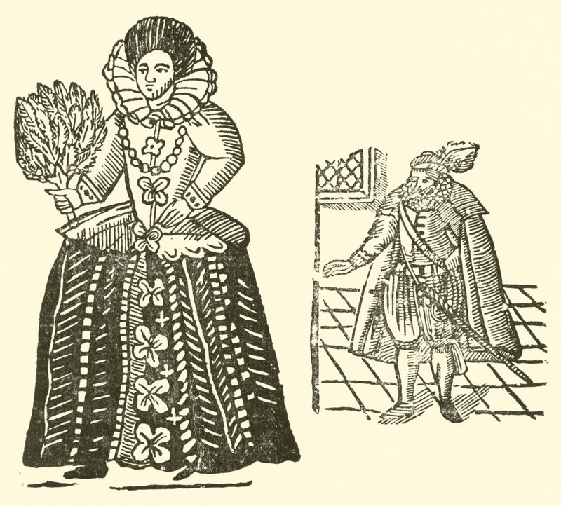 The Roxburghe Ballads』（木版画）の挿絵 作： （後）英語学校
