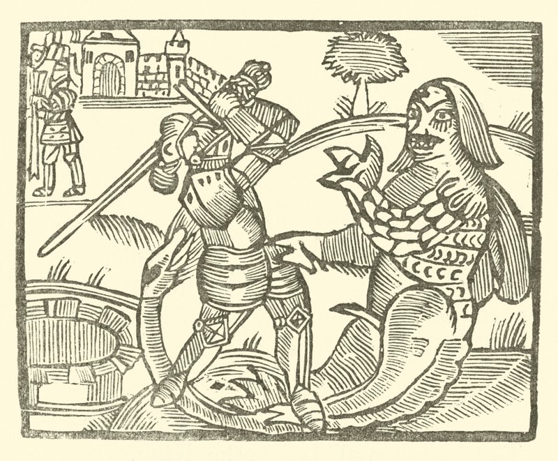 The Roxburghe Ballads』（木版画）の挿絵 作： （後）英語学校