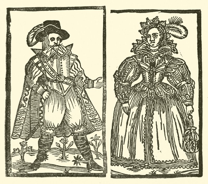 The Roxburghe Ballads』（木版画）の挿絵 作： （後）英語学校