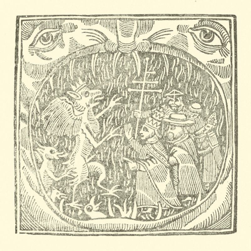 The Roxburghe Ballads』（木版画）のイラスト 作： （後）英語学校