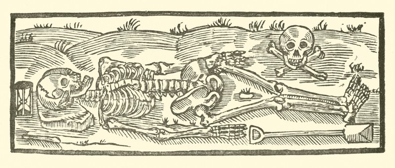 The Roxburghe Ballads』（木版画）のイラスト 作： （後）英語学校