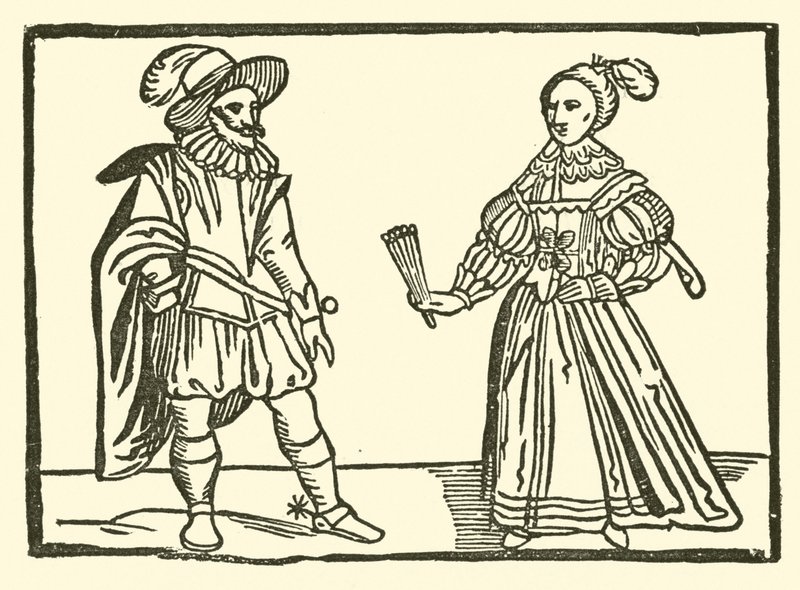 The Roxburghe Ballads』（木版画）の挿絵 作： （後）英語学校