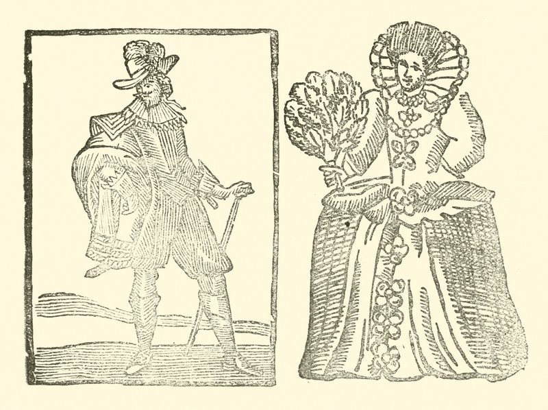 The Roxburghe Ballads』（木版画）の挿絵 作： （後）英語学校