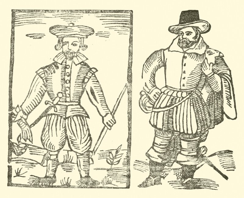 The Roxburghe Ballads』（木版画）のイラスト 作： （後）英語学校