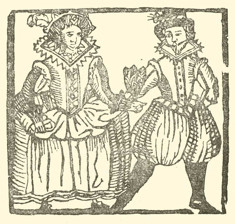 The Roxburghe Ballads』（木版画）の挿絵 作： （後）英語学校