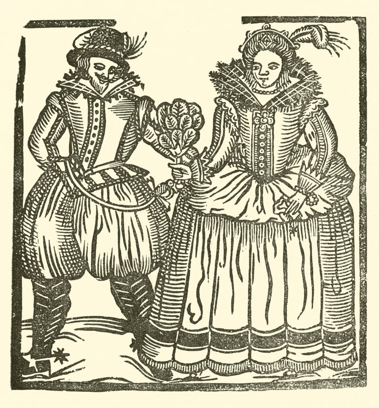 The Roxburghe Ballads』（木版画）の挿絵 作： （後）英語学校