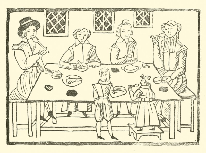 The Roxburghe Ballads』（木版画）の挿絵 作： （後）英語学校
