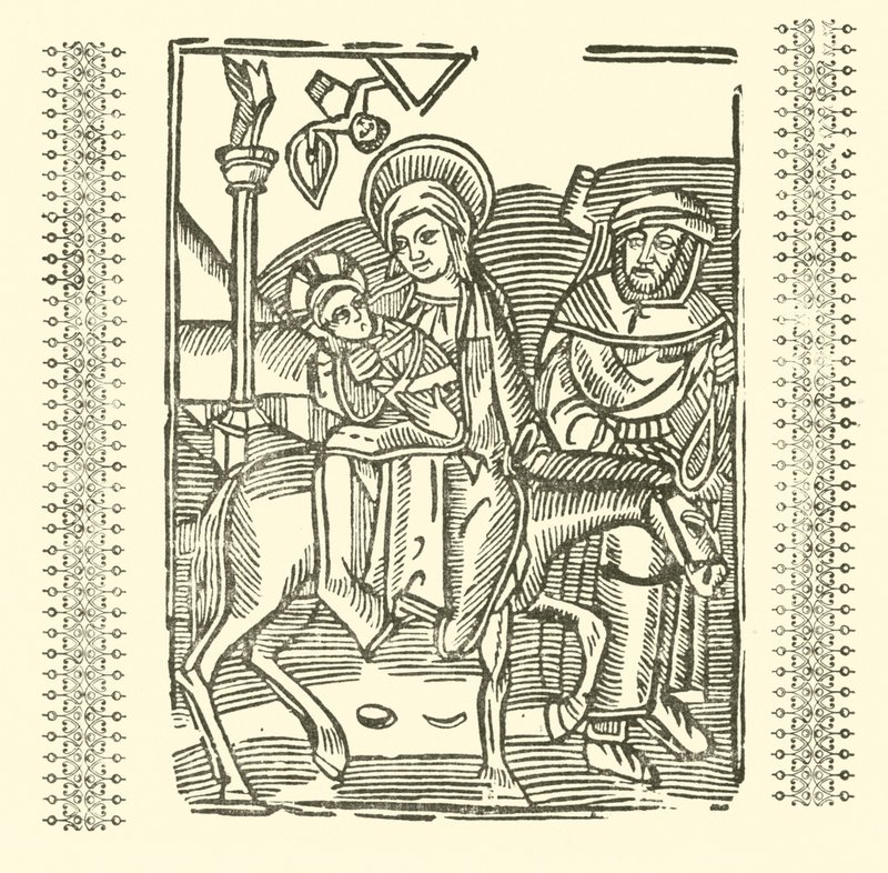 The Roxburghe Ballads』（木版画）のイラスト 作： （後）英語学校