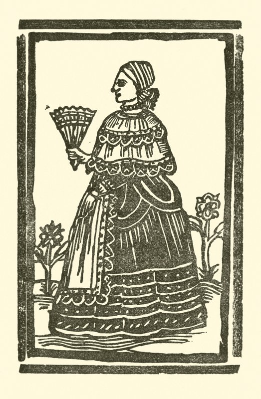 The Roxburghe Ballads』（木版画）の挿絵 作： （後）英語学校
